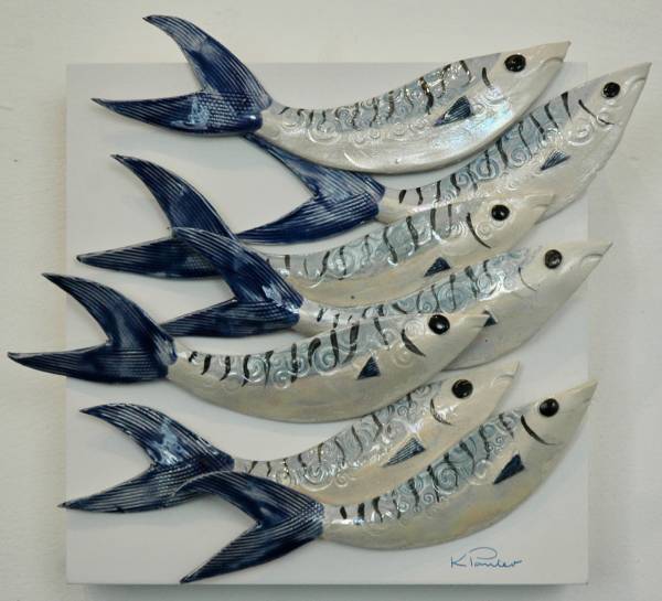 - a Ceramic by Kate Panter, measuring 22 x 24 cm (H x W) £110
